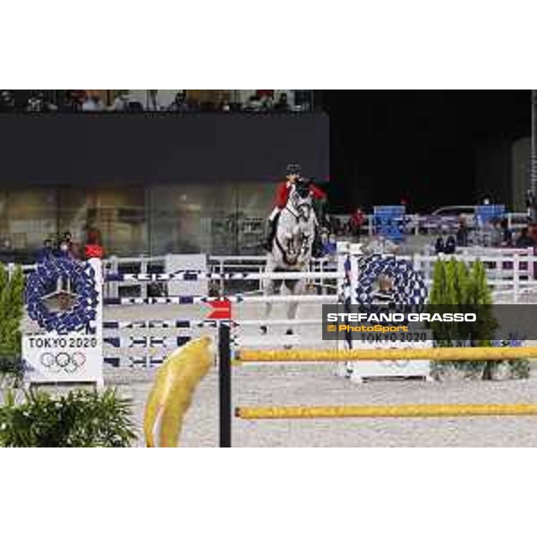 Tokyo 2020 Olympic Games - Show Jumping 1st Qualifier - Koki Saito on Chilensky Tokyo, Equestrian Park - 03 August 2021 Ph. Stefano Grasso