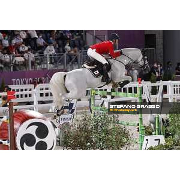 Tokyo 2020 Olympic Games - Show Jumping 1st Qualifier - Koki Saito on Chilensky Tokyo, Equestrian Park - 03 August 2021 Ph. Stefano Grasso