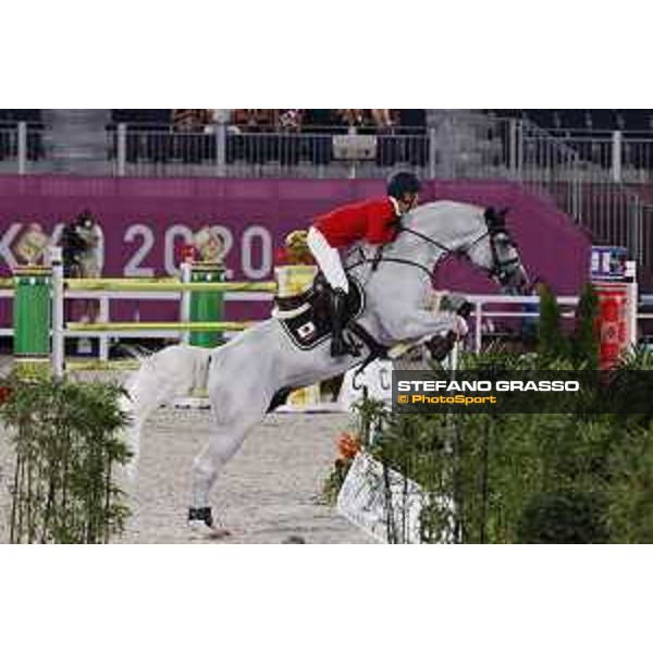 Tokyo 2020 Olympic Games - Show Jumping 1st Qualifier - Koki Saito on Chilensky Tokyo, Equestrian Park - 03 August 2021 Ph. Stefano Grasso