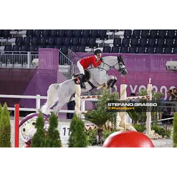 Tokyo 2020 Olympic Games - Show Jumping 1st Qualifier - Koki Saito on Chilensky Tokyo, Equestrian Park - 03 August 2021 Ph. Stefano Grasso