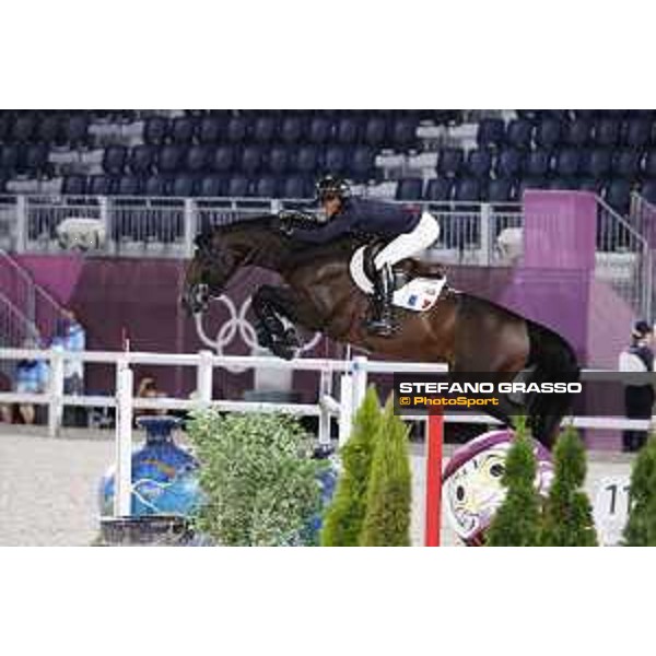 Tokyo 2020 Olympic Games - Show Jumping 1st Qualifier - Penelope Leprevost on Vancouver de Lanlore Tokyo, Equestrian Park - 03 August 2021 Ph. Stefano Grasso