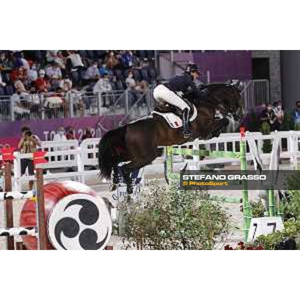 Tokyo 2020 Olympic Games - Show Jumping 1st Qualifier - Penelope Leprevost on Vancouver de Lanlore Tokyo, Equestrian Park - 03 August 2021 Ph. Stefano Grasso