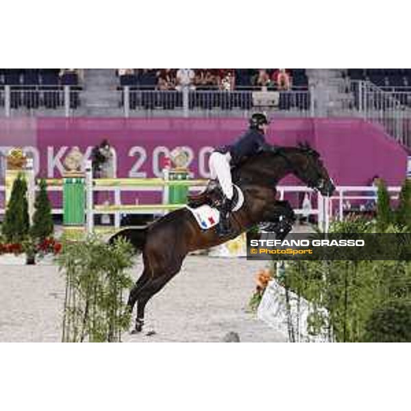 Tokyo 2020 Olympic Games - Show Jumping 1st Qualifier - Penelope Leprevost on Vancouver de Lanlore Tokyo, Equestrian Park - 03 August 2021 Ph. Stefano Grasso