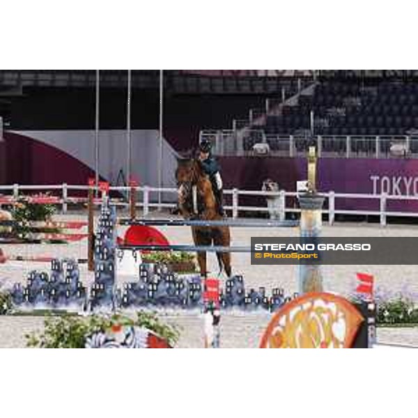 Tokyo 2020 Olympic Games - Show Jumping 1st Qualifier - El Ghali Boukaa on Ugolino du Clos Tokyo, Equestrian Park - 03 August 2021 Ph. Stefano Grasso