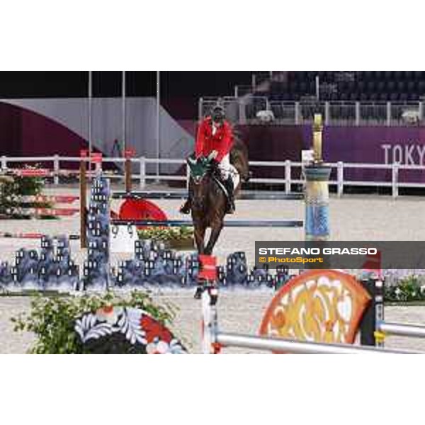 Tokyo 2020 Olympic Games - Show Jumping 1st Qualifier - Enrique Gonzalez on Chacna Tokyo, Equestrian Park - 03 August 2021 Ph. Stefano Grasso