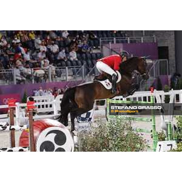 Tokyo 2020 Olympic Games - Show Jumping 1st Qualifier - Enrique Gonzalez on Chacna Tokyo, Equestrian Park - 03 August 2021 Ph. Stefano Grasso