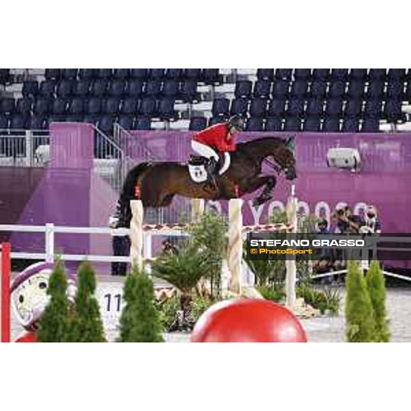 Tokyo 2020 Olympic Games - Show Jumping 1st Qualifier - Enrique Gonzalez on Chacna Tokyo, Equestrian Park - 03 August 2021 Ph. Stefano Grasso