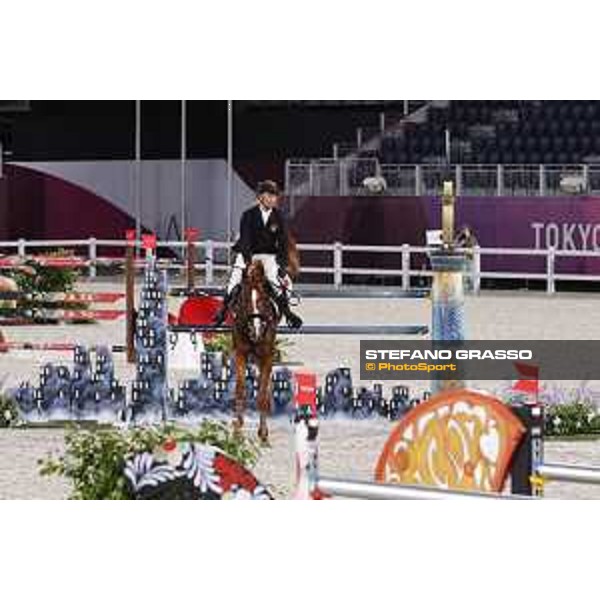 Tokyo 2020 Olympic Games - Show Jumping 1st Qualifier - Zhenqiang Li on Uncas S Tokyo, Equestrian Park - 03 August 2021 Ph. Stefano Grasso