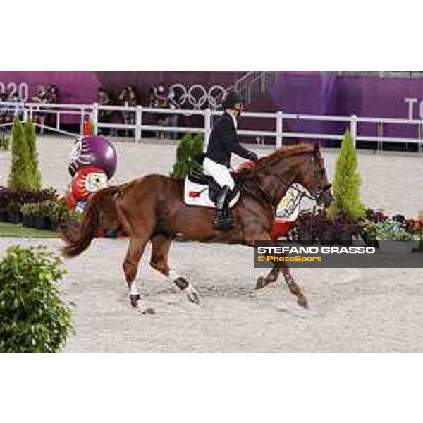 Tokyo 2020 Olympic Games - Show Jumping 1st Qualifier - Zhenqiang Li on Uncas S Tokyo, Equestrian Park - 03 August 2021 Ph. Stefano Grasso