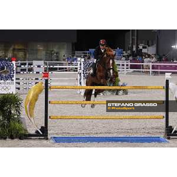 Tokyo 2020 Olympic Games - Show Jumping 1st Qualifier - Zhenqiang Li on Uncas S Tokyo, Equestrian Park - 03 August 2021 Ph. Stefano Grasso