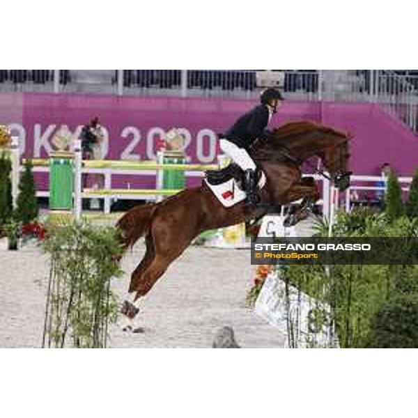 Tokyo 2020 Olympic Games - Show Jumping 1st Qualifier - Zhenqiang Li on Uncas S Tokyo, Equestrian Park - 03 August 2021 Ph. Stefano Grasso