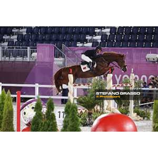Tokyo 2020 Olympic Games - Show Jumping 1st Qualifier - Zhenqiang Li on Uncas S Tokyo, Equestrian Park - 03 August 2021 Ph. Stefano Grasso