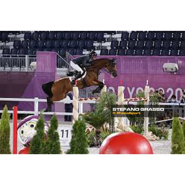 Tokyo 2020 Olympic Games - Show Jumping 1st Qualifier - Nayel Nassar on Igor van de Wittemoere Tokyo, Equestrian Park - 03 August 2021 Ph. Stefano Grasso