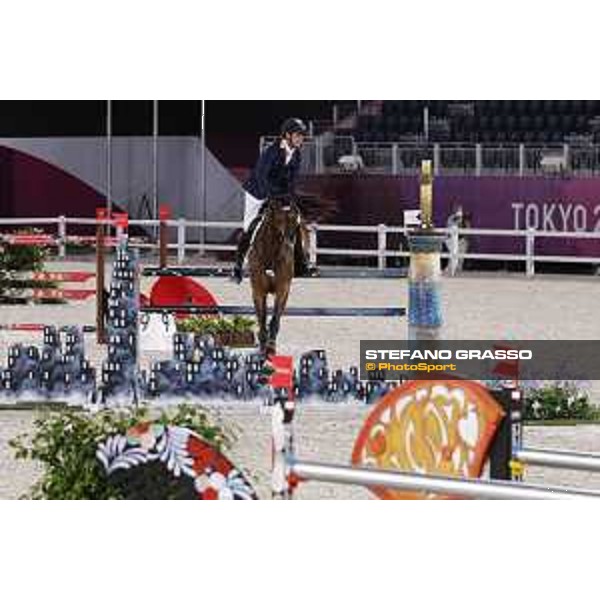 Tokyo 2020 Olympic Games - Show Jumping 1st Qualifier - Roberto Teran Tafur on Dez\' Ooktoff Tokyo, Equestrian Park - 03 August 2021 Ph. Stefano Grasso