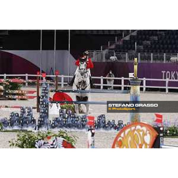 Tokyo 2020 Olympic Games - Show Jumping 1st Qualifier - Eiken Sato on Saphyr des Lacs Tokyo, Equestrian Park - 03 August 2021 Ph. Stefano Grasso