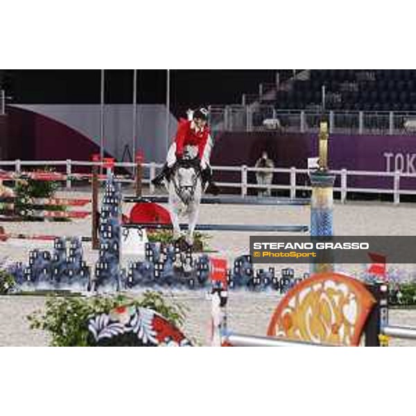 Tokyo 2020 Olympic Games - Show Jumping 1st Qualifier - Eiken Sato on Saphyr des Lacs Tokyo, Equestrian Park - 03 August 2021 Ph. Stefano Grasso