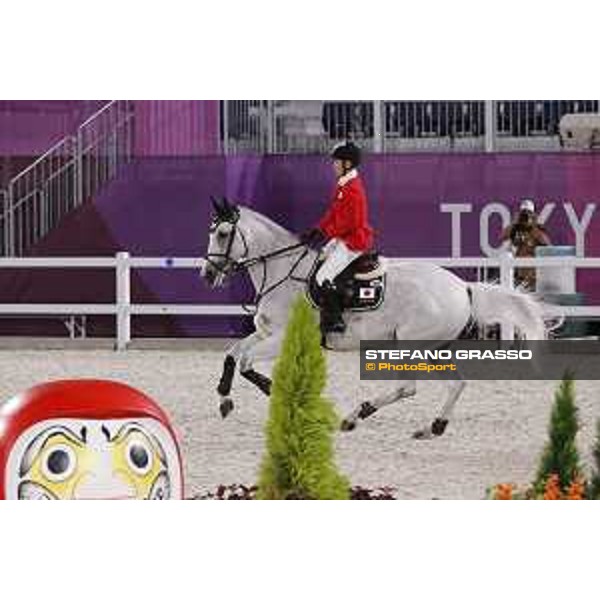 Tokyo 2020 Olympic Games - Show Jumping 1st Qualifier - Eiken Sato on Saphyr des Lacs Tokyo, Equestrian Park - 03 August 2021 Ph. Stefano Grasso