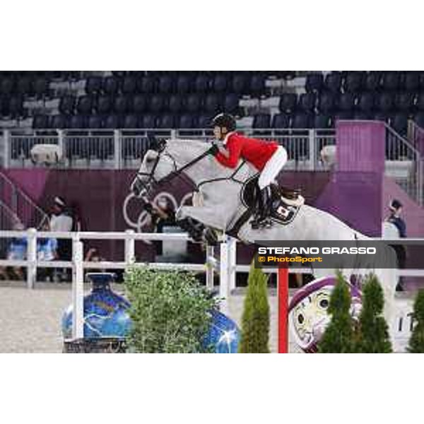 Tokyo 2020 Olympic Games - Show Jumping 1st Qualifier - Eiken Sato on Saphyr des Lacs Tokyo, Equestrian Park - 03 August 2021 Ph. Stefano Grasso