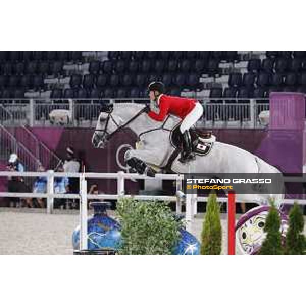 Tokyo 2020 Olympic Games - Show Jumping 1st Qualifier - Eiken Sato on Saphyr des Lacs Tokyo, Equestrian Park - 03 August 2021 Ph. Stefano Grasso