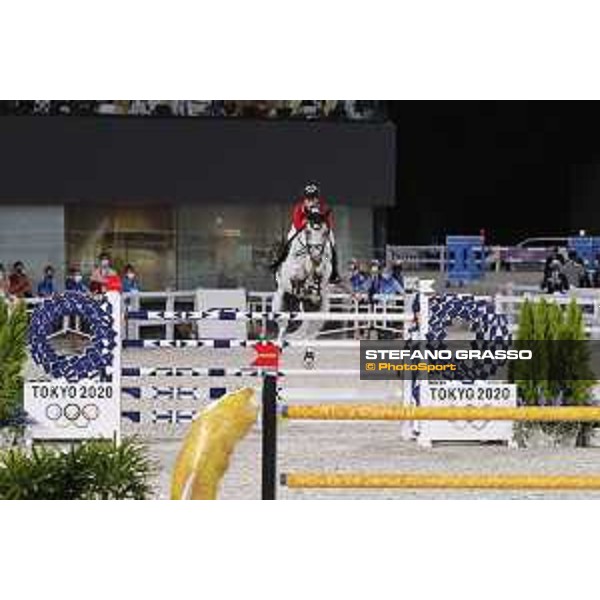 Tokyo 2020 Olympic Games - Show Jumping 1st Qualifier - Eiken Sato on Saphyr des Lacs Tokyo, Equestrian Park - 03 August 2021 Ph. Stefano Grasso