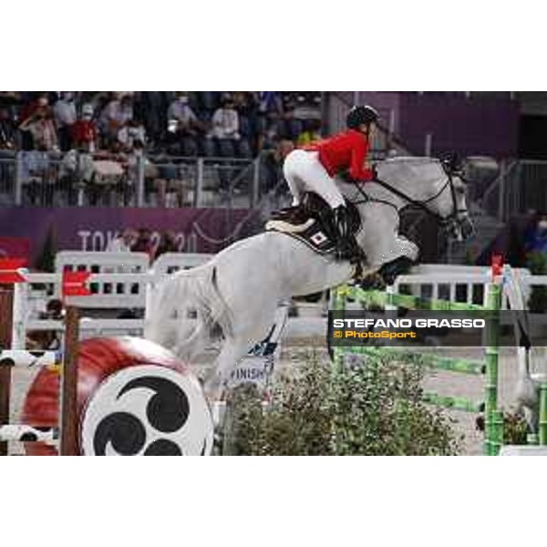 Tokyo 2020 Olympic Games - Show Jumping 1st Qualifier - Eiken Sato on Saphyr des Lacs Tokyo, Equestrian Park - 03 August 2021 Ph. Stefano Grasso
