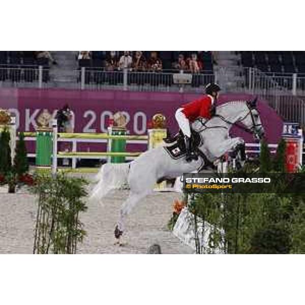 Tokyo 2020 Olympic Games - Show Jumping 1st Qualifier - Eiken Sato on Saphyr des Lacs Tokyo, Equestrian Park - 03 August 2021 Ph. Stefano Grasso