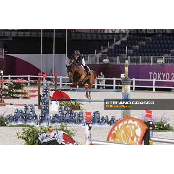Tokyo 2020 Olympic Games - Show Jumping 1st Qualifier - Nicolas Delmotte on Urvoso du Roch Tokyo, Equestrian Park - 03 August 2021 Ph. Stefano Grasso