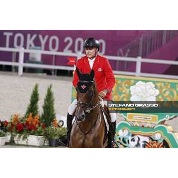 Tokyo 2020 Olympic Games - Show Jumping 1st Qualifier - Mario Deslauriers on Bardolina 2 Tokyo, Equestrian Park - 03 August 2021 Ph. Stefano Grasso