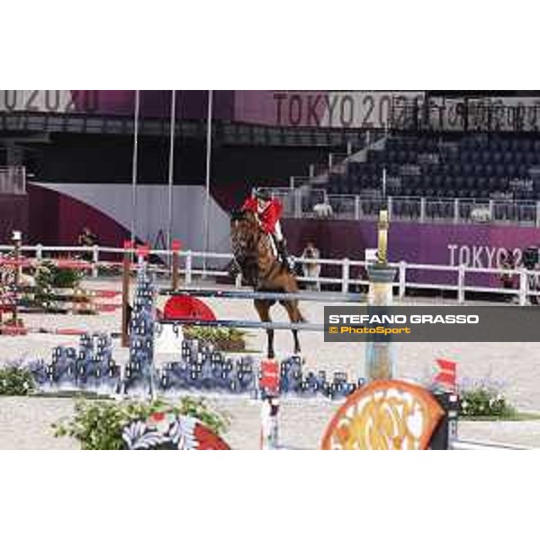 Tokyo 2020 Olympic Games - Show Jumping 1st Qualifier - Mario Deslauriers on Bardolina 2 Tokyo, Equestrian Park - 03 August 2021 Ph. Stefano Grasso