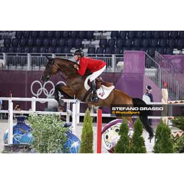Tokyo 2020 Olympic Games - Show Jumping 1st Qualifier - Mario Deslauriers on Bardolina 2 Tokyo, Equestrian Park - 03 August 2021 Ph. Stefano Grasso