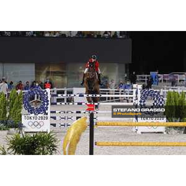 Tokyo 2020 Olympic Games - Show Jumping 1st Qualifier - Mario Deslauriers on Bardolina 2 Tokyo, Equestrian Park - 03 August 2021 Ph. Stefano Grasso
