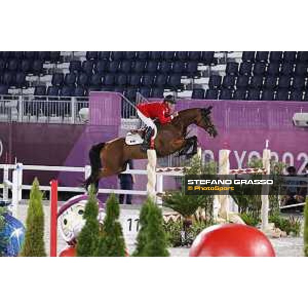 Tokyo 2020 Olympic Games - Show Jumping 1st Qualifier - Mario Deslauriers on Bardolina 2 Tokyo, Equestrian Park - 03 August 2021 Ph. Stefano Grasso