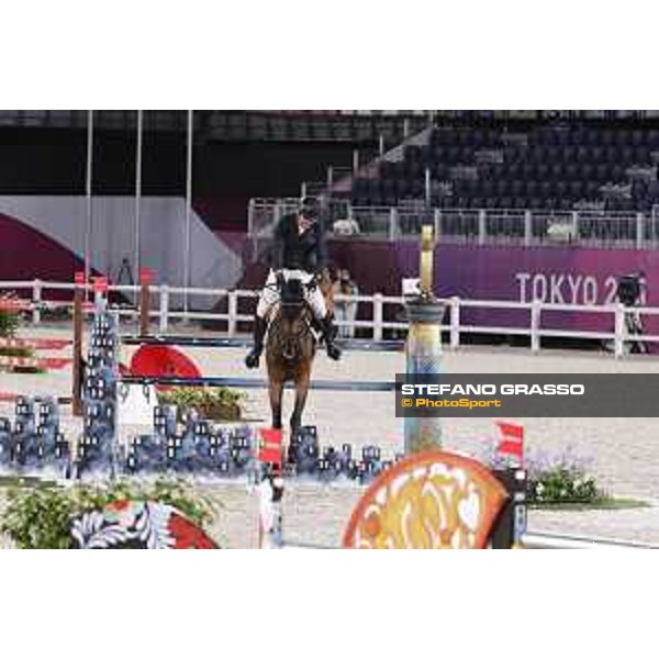 Tokyo 2020 Olympic Games - Show Jumping 1st Qualifier - Geir Gulliksen on Quatro Tokyo, Equestrian Park - 03 August 2021 Ph. Stefano Grasso