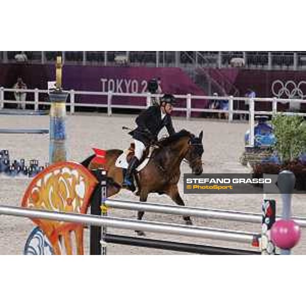 Tokyo 2020 Olympic Games - Show Jumping 1st Qualifier - Geir Gulliksen on Quatro Tokyo, Equestrian Park - 03 August 2021 Ph. Stefano Grasso