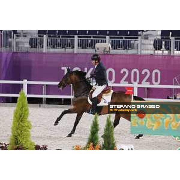 Tokyo 2020 Olympic Games - Show Jumping 1st Qualifier - Geir Gulliksen on Quatro Tokyo, Equestrian Park - 03 August 2021 Ph. Stefano Grasso