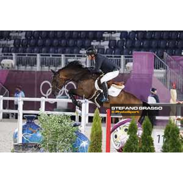 Tokyo 2020 Olympic Games - Show Jumping 1st Qualifier - Geir Gulliksen on Quatro Tokyo, Equestrian Park - 03 August 2021 Ph. Stefano Grasso