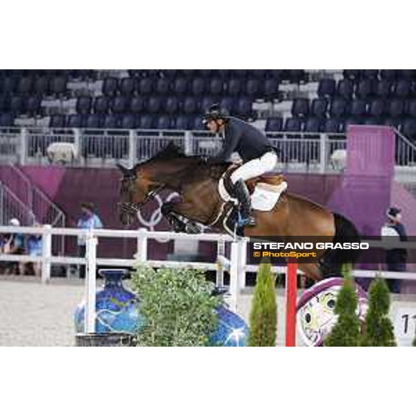 Tokyo 2020 Olympic Games - Show Jumping 1st Qualifier - Geir Gulliksen on Quatro Tokyo, Equestrian Park - 03 August 2021 Ph. Stefano Grasso