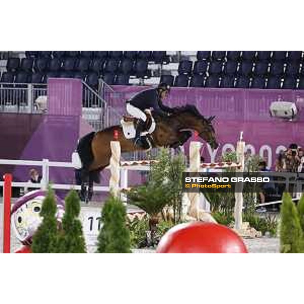 Tokyo 2020 Olympic Games - Show Jumping 1st Qualifier - Geir Gulliksen on Quatro Tokyo, Equestrian Park - 03 August 2021 Ph. Stefano Grasso