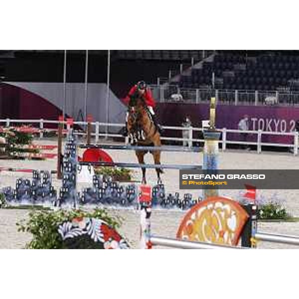 Tokyo 2020 Olympic Games - Show Jumping 1st Qualifier - Beat Mandli on Dsarie Tokyo, Equestrian Park - 03 August 2021 Ph. Stefano Grasso