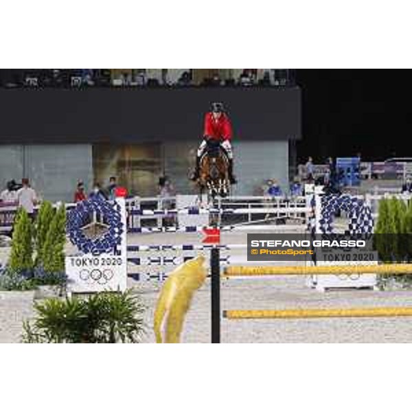 Tokyo 2020 Olympic Games - Show Jumping 1st Qualifier - Beat Mandli on Dsarie Tokyo, Equestrian Park - 03 August 2021 Ph. Stefano Grasso