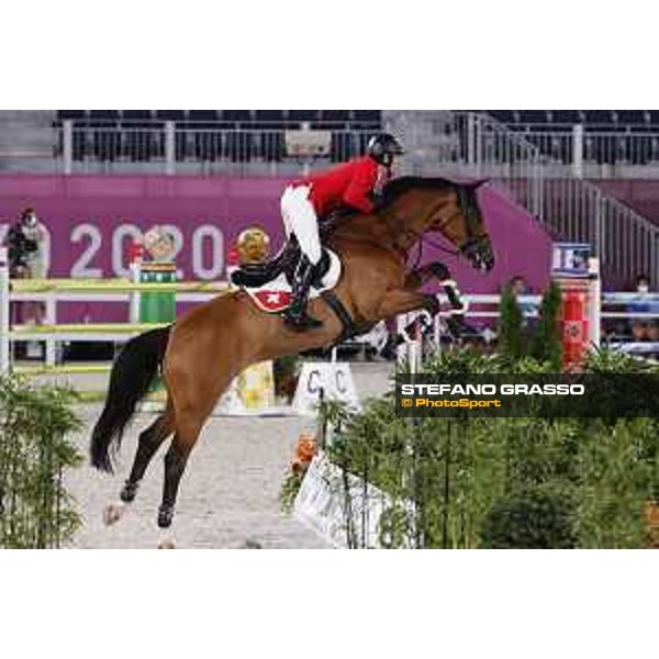 Tokyo 2020 Olympic Games - Show Jumping 1st Qualifier - Beat Mandli on Dsarie Tokyo, Equestrian Park - 03 August 2021 Ph. Stefano Grasso