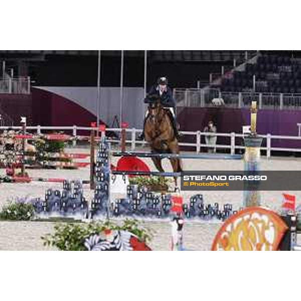 Tokyo 2020 Olympic Games - Show Jumping 1st Qualifier - Henrik von Eckermann on King Edward Tokyo, Equestrian Park - 03 August 2021 Ph. Stefano Grasso