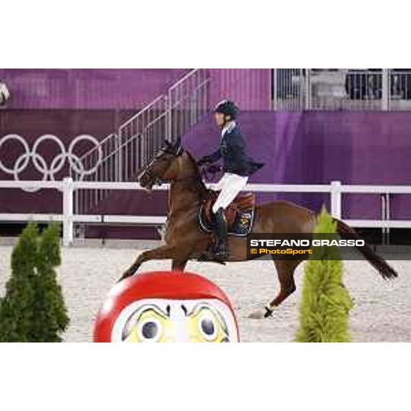 Tokyo 2020 Olympic Games - Show Jumping 1st Qualifier - Henrik von Eckermann on King Edward Tokyo, Equestrian Park - 03 August 2021 Ph. Stefano Grasso