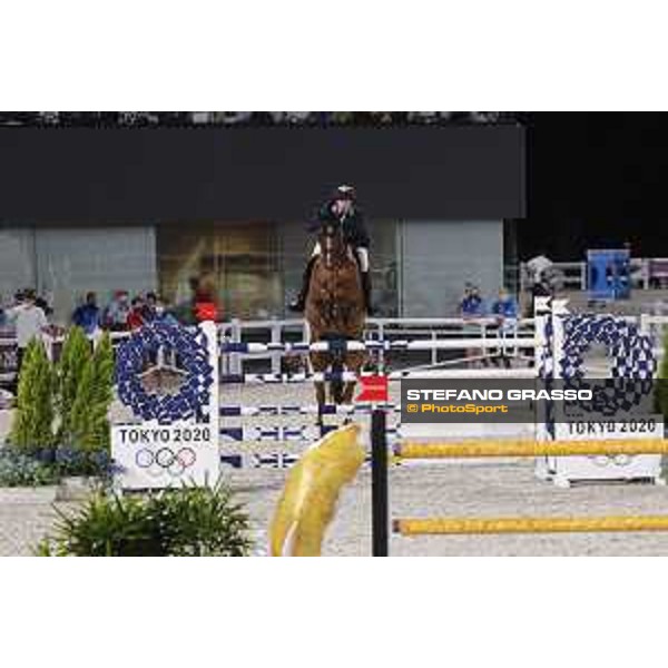Tokyo 2020 Olympic Games - Show Jumping 1st Qualifier - Henrik von Eckermann on King Edward Tokyo, Equestrian Park - 03 August 2021 Ph. Stefano Grasso