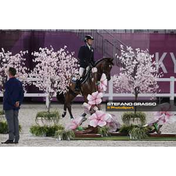 Tokyo 2020 Olympic Games - Show Jumping 1st Qualifier - Teddy Vlock on Amsterdam 27 Tokyo, Equestrian Park - 03 August 2021 Ph. Stefano Grasso