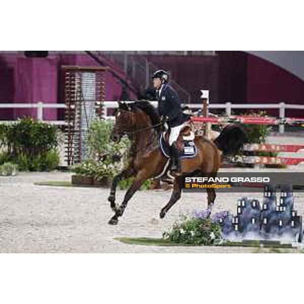 Tokyo 2020 Olympic Games - Show Jumping 1st Qualifier - Teddy Vlock on Amsterdam 27 Tokyo, Equestrian Park - 03 August 2021 Ph. Stefano Grasso