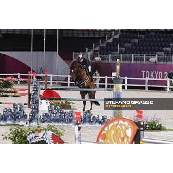 Tokyo 2020 Olympic Games - Show Jumping 1st Qualifier - Teddy Vlock on Amsterdam 27 Tokyo, Equestrian Park - 03 August 2021 Ph. Stefano Grasso