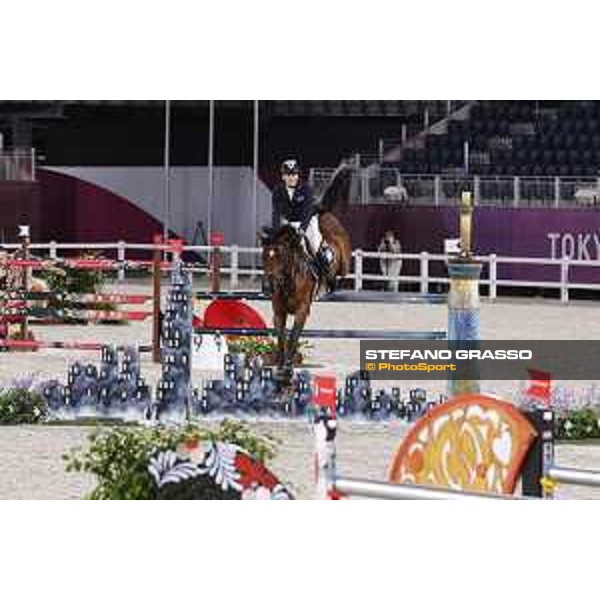Tokyo 2020 Olympic Games - Show Jumping 1st Qualifier - Teddy Vlock on Amsterdam 27 Tokyo, Equestrian Park - 03 August 2021 Ph. Stefano Grasso