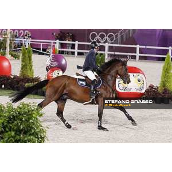 Tokyo 2020 Olympic Games - Show Jumping 1st Qualifier - Teddy Vlock on Amsterdam 27 Tokyo, Equestrian Park - 03 August 2021 Ph. Stefano Grasso
