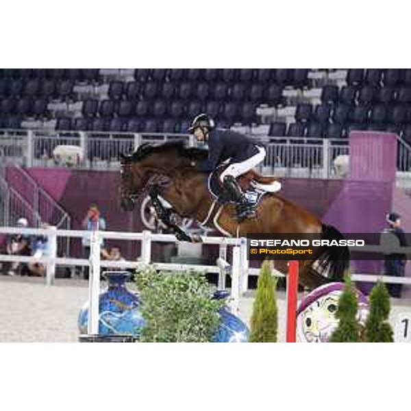Tokyo 2020 Olympic Games - Show Jumping 1st Qualifier - Teddy Vlock on Amsterdam 27 Tokyo, Equestrian Park - 03 August 2021 Ph. Stefano Grasso